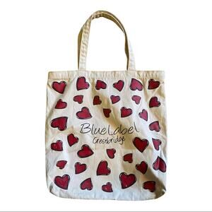 Crestbridge Blue Label Burberry Heart Tote